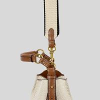 Bolso de Lona con Detalles de Moda Leten Bolso Cruzado de Cuero PU de Alta Gama con Correa Ancha - details 4