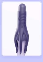 Potente entrenador de glande vibratorio para hombres, masturbador, punto G, punta de dedo suave, masaje de resistencia prolongada, vibrador, juguetes eróticos - details 24