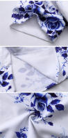Camisas Casuales para Hombres con Estampado de Flor Material de Poliéster Vestido Formal sin Hierro - details 8