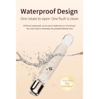 Maquinilla de afeitar eléctrica 2 en 1 para mujer, recortadora de Bikini, afeitadoras faciales, depilación para axilas, piernas, eliminador de cuerpo, IPX6, resistente al agua - details 11
