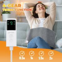 Manta Eléctrica de Fisioterapia Almohadillas de Compresión Calientes para Aliviar el Dolor de Espalda y Piernas Material ABS Manta de Calentamiento Corporal de Fibra de Carbono 40/40 - details 0
