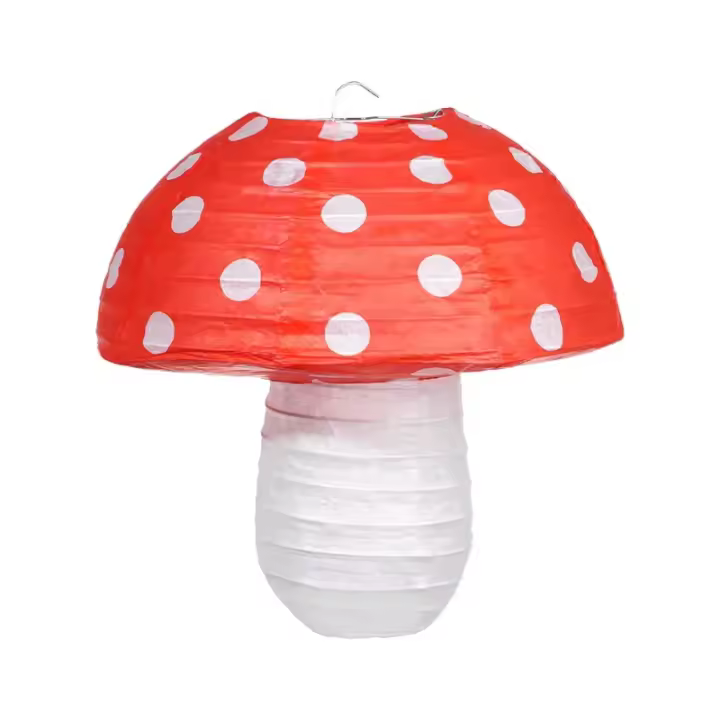 Lámpara colgante en forma de seta grande Ideal para Baby Shower, fiesta de cumpleaños, boda, regalo temático de jungla - 1