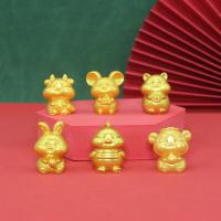 12 figuras del zodiaco chino Lunar, decoración de hadas de animales, artículos en miniatura, adornos, accesorios de decoración de habitación, regalos - details 2