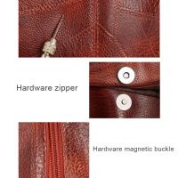 Bolso grande de piel sintética para mujer, bolso Hobo de diseñador, monedero tipo cubo - details 2