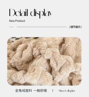 Manta Suave Cálida a Rayas Ideal para Sofá, Cama, Niños, Mascotas Textil Hogareño de Coral Fleece - details 17