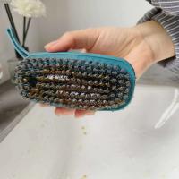 Oujieta limpieza y lavado con dosificador de jabón, buen limpiador de gomas, disco cepillo, mano, limpieza sostenible del hogar 10 piezas - details 7