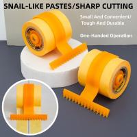Dispensador de Cinta Maestro 10 Rollos de Cinta Amarilla de 49 pies Ayuda para Perfeccionar Juntras - details 1