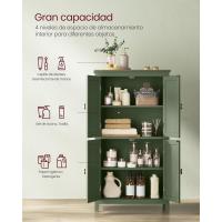 Mueble de Baño Almacenamiento Regulable Armario de Cocina con 2 Cajones y 2 Puertas - details 8