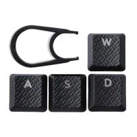 4Pcs Gaming Keycaps Durable WASD Keycap OEM Profile Non-slip Cover Translucent Key Cap for  G913 G915 G813 G815 F19E - details 4