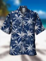 Camisa de manga corta hawaiana de tendencia de moda para hombre Camisa con estampado digital en 3D - details 8
