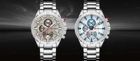 Reloj de Cuarzo CURREN 8275 Correa de Acero Inoxidable Resistente al Agua - details 1