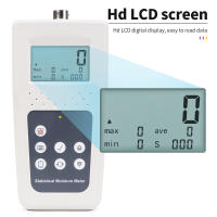 Medidor de punto de rocío de madera, higrómetro Digital con pantalla retroiluminada, probador de temperatura de humedad para pared de cuero textil - details 22