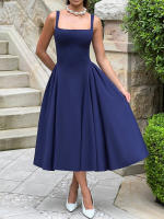 Temperamento francés elegante vestido de tirantes ropa de mujer 2025 verano buenos tiempos - details 7