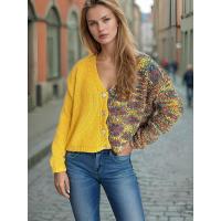 Primavera-Otoño 2024 Novedad Chic con cuello en V para mujer - details 5