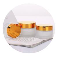 Latas de 5-50g, tarro de crema de vidrio esmerilado, botellas vacías de crema facial plateada/dorada/negra/blanca, sombra de ojos, bálsamo labial, tarro de maquillaje de viaje - details 2
