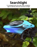 Helicóptero teledirigido con luz, juguete volador eléctrico, Avión de radiocontrol, juego interior y exterior, juguetes para - details 7