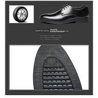 Zapatos de cuero de negocios para hombres, zapatos casuales, clásicos, negros, cabeza redonda - details 5