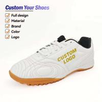 Zapatos de fútbol para hombre de cuero de corte bajo para exteriores, clásicos, de entrenamiento de lujo comercial, de alta calidad - details 0