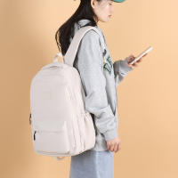 Mochila Impermeable De Alta Capacidad Para Mujer Estilo Universitario Con Portátil Bolsa De Viaje Para Niñas Diseño Lindo Y Moderno - details 16