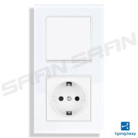 Interruptor de Luz de Vidrio SRAN Eu Salida de Alimentación de 16A, 110-250V - details 0