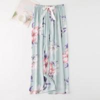 Pijamas de Algodón-Seda para Mujeres Pantalones Corporales Delgados para Embarazadas - details 35