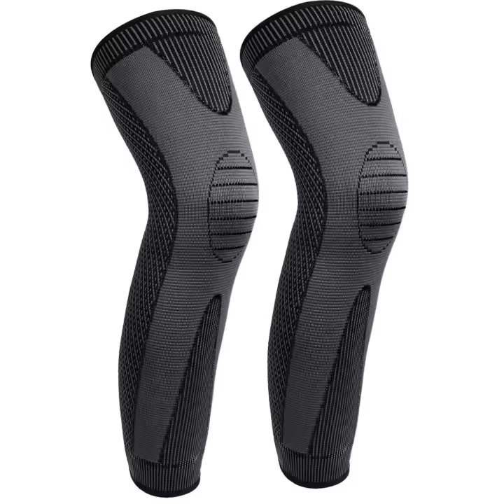 Mangas largas de compresión para hombre y mujer, protección de piernas, baloncesto, artritis, ciclismo, deporte - 1