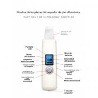 Limpiador Ultrasónico Exfoliante Herramienta de Belleza para Piel Eliminación de Puntos Negros - details 1