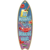Cartel colgante de madera para tabla de surf, cartel de pared para playa, decoración del hogar, cafetería y Bar, temática de verano al aire libre - details 24
