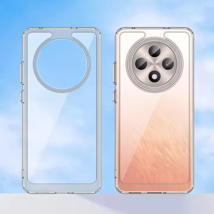 para OPPO 12F, 12, Reno 12 Pro, Funda Transparente Suave Antigolpes - 1