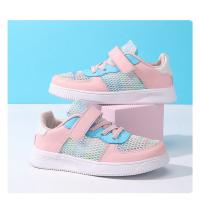 Moda verano niños zapatos casuales suaves lindas niñas rosa púrpura luz gruesa zapatillas de deporte de malla de aire chico princesa Net calzado deportivo - details 19