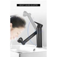 Lavabo de 1080 grados, fregadero de cocina, aireador de agua para baño, grifo negro, grifo calentado, mezclador Gourmet, grifería - details 6