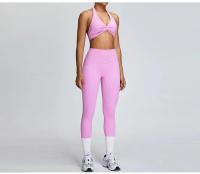 Zapatillas y ropa deportiva de secado rápido del gimnasio Fiess de la correa del color de la yoga del verano Tre - details 19