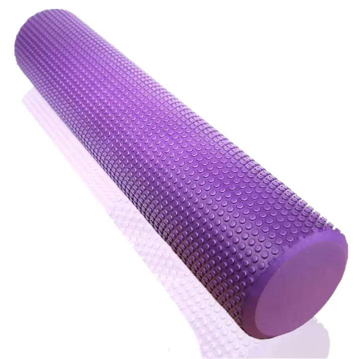 (Color aleatorio)  Mini Rodillo de Espuma EVA para Fascia, Rodillo de masaje muscular, Rodillo para Estirar la Espalda, cuello y Pilates - 1