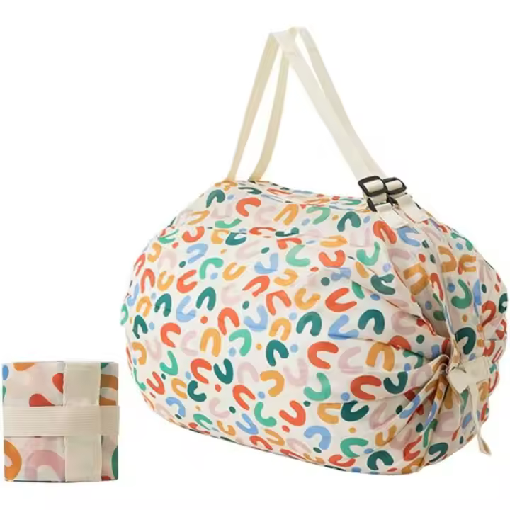 Bolsas de Comás reutilizables, de Tela Oxford, impermeables, grandes, resistentes y duraderas, con la Letra U. S. - 1