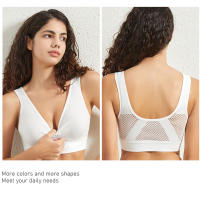 Sujetador deportivo de color sólido para mujer, top de fitness, gimnasio, yoga, entrenamiento atlético, suave, acolchado - details 3