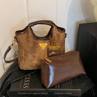 Nicho simple madre bolsa portátil bolsa de cubo niño y versátil casual mensajero - details 6