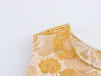 Corset OUWU para Mujer Cuello Redondo, Diseño Intricado, Dobladillo Peplum, Estampado, Elegante para Trajes - details 4