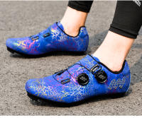 Women Cycling Shoes Road Self-Locking Bicycle Sports Shoes Men MTB Shoes SPD Flat-Bottomed Road Racing Cycling Sports Shoes - details 13