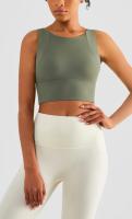 Sujetador deportivo Sexy de nailon para mujer, Top ajustado elástico para gimnasio, sujetadores deportivos para Yoga, Top corto, ropa de Yoga, ropa interior deportiva elástica para mujer - details 20