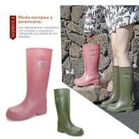 Botas de Lluvia de Moda para Mujeres Antideslizantes, Acolchadas, Calientes para Todas las Estaciones - details 9