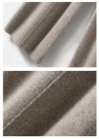 Pantalones de pierna ancha tejidos para mujer, moda coreana, Pantalones rectos holgados de cintura alta con cordón, Otoño e Invierno - details 5