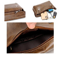 Bolso de hombro vintage para hombre, bandolera de moda, bolsos pequeños, bolso de mano de cuero PU Retro - details 6