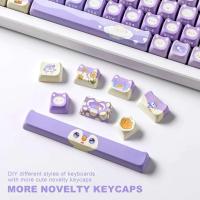 YUNZII Penguin MAO Profile Keycap Set, 143 Full Keys Dye Sub Custom Cute Shaped Keycaps for MX Switches nical Keyboards - details 5