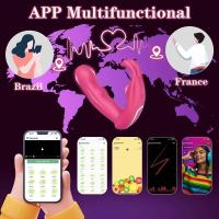 Control de aplicación SEX de empaque privado, estimulador de clítoris y punto G portátil para mujeres, bragas vibradoras, juguetes sexuales, masturbación para adultos mayores de 18 años - details 2