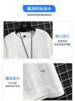 Traje De Verano Para Hombre Con Estampado De Waffle Conjunto Casual De Camiseta Y Shorts Color Sólido Talla Grande - details 21