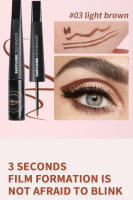 Maquillaje Maxfine Dip-fitting Liquid Eyeliner Pen Set impermeable y a prueba de aceite sin manchas El producto genuino es muy fino - details 3