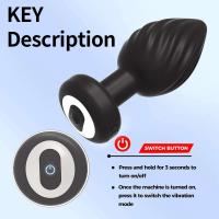 Leten Vibrador Anal 10 Velocidades Control Remoto Masajeador Prostatea - details 8