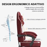Silla de Oficina con Tejido de Alta Tecnología, Silla Gamer Silla Ordenador con Reposapiés, Cadeira Gaming Chair Silla de Ordenador, Adultos, Adolescentes (Negro) - details 13
