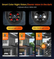 Cámara de Seguridad Inalámbrica KERUI 4K PTZ Visión Nocturna Infrarroja Zoom Digital 4X - details 5