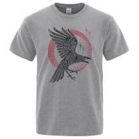 Camiseta de Manga Corta para Hombre, Ropa Informal con Estampado de Leyenda Vikinga Ragnar, Marca, Estilo Hiphop, Verano 2022 - details 9